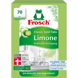 Frosch Tabs Classic per Lavastoviglie - Limone - 70 pz.