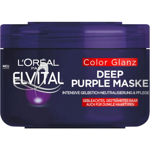 L'ORÉAL PARIS ELVITAL Color Glanz Deep Purple Maske - 250 ml