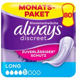 always Discreet Inkontinenz-Einlagen Long - 80 Stk