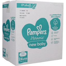 Pampers Feuchttücher Harmonie New Baby - 24 x 46