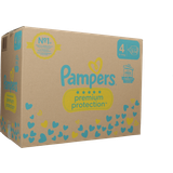 Pampers Fraldas Premium Protection Nr.4