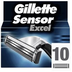 Gillette Lames Sensor Excel - 10 pièces