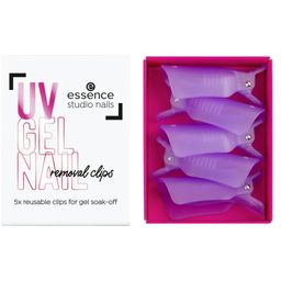 essence UV Gel Nail Removal Clips - 5 Szt.