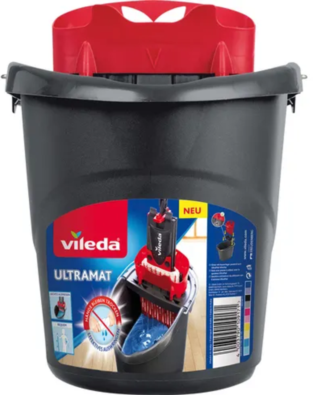 vileda Ultramat Emmer met PowerPress - 1 Stuk
