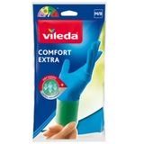 vileda Guantes de Látex Comfort Extra, M