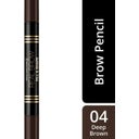 MAX FACTOR Real Brow Fill & Shape Pencil - 04 - deep brown