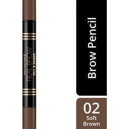 MAX FACTOR Real Brow Fill & Shape Pencil - 02 - soft brown