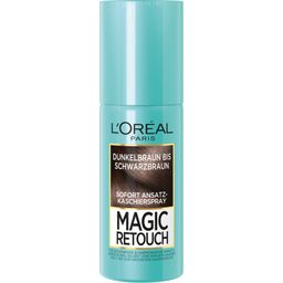 Magic Retouch Hajtőszínező spray - Sötétbarna/feketés barna - 75 ml