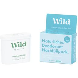 Wild Deodorant Refill Fresh Cotton & Sea Salt