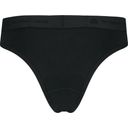 Majtki menstruacyjne - Brazilian Cotton Basic Black Strong - 32