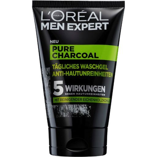 MEN EXPERT Pure Charcoal Washing Gel Anti-Pimples - 100 ml