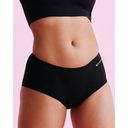 Majtki menstruacyjne - Hipster Seamless Black Extra Strong - 32