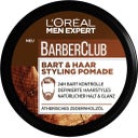 MEN EXPERT BARBER CLUB Crème Coiffante Cheveux & Barbe - 75 ml