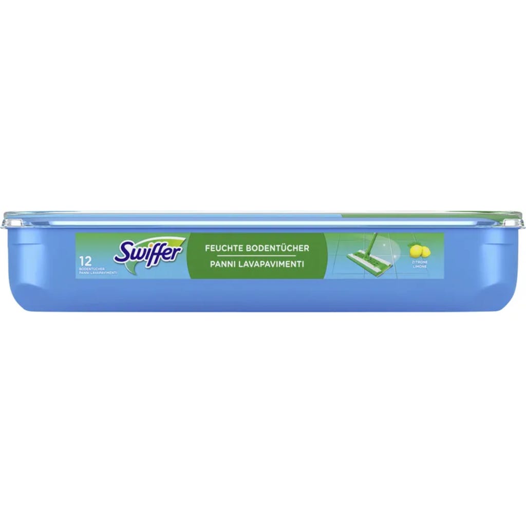 Swiffer WetJet Spray Broom, 10 Refills Wipes For All Floor Types