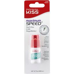KISS Lepilo za nohte Maximum Speed - 1 kos