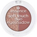 essence soft touch duo eyeshadow - 01 - Bronze Beauty