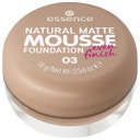 essence Natural matte Mousse Foundation - 03 - matt honey