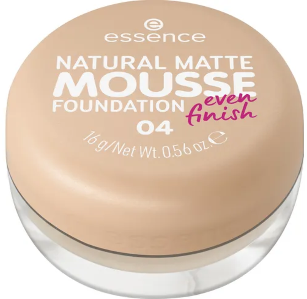 essence Natural matte Mousse Foundation - 04 - matt ivory