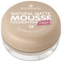 Natural matte Mousse Foundation, 15 - matt (16 g)