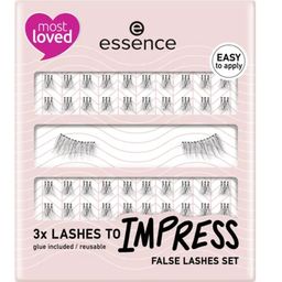 essence 3x Lashes to impress Fake Lashes  - 1 set