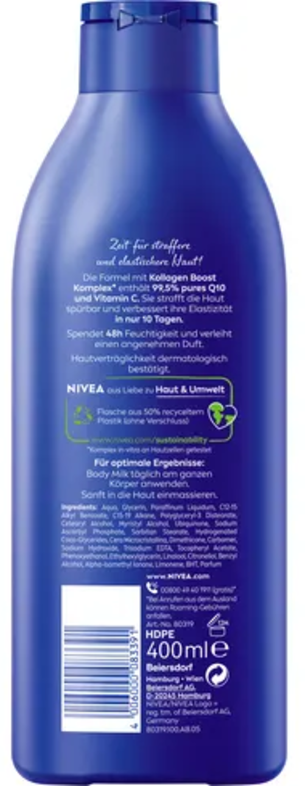 NIVEA Q10 Verstevigende Body Milk - 400 ml