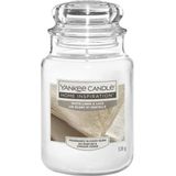 White Linen & Lace Home Inspiration Candle in Jar