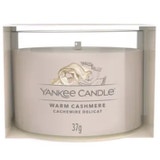 Warm Cashmere Glass Votive Candle 