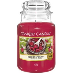 Red Raspberry Candle in a Jar - Large