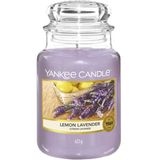 Yankee Candle Kerze im Glas Lemon & Lavender