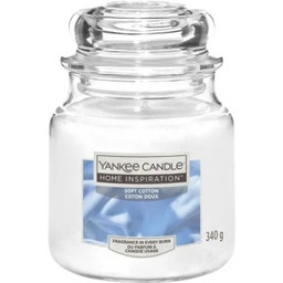 Soft Cotton Home Inspiration Candle in a Jar  - Medium