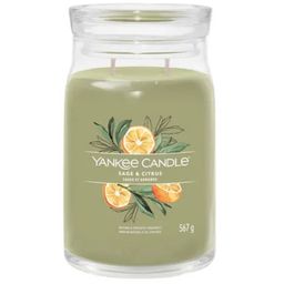 Signature Jar Sage & Citrus Scented Candle  - Large