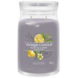 Yankee Candle Doftljus Signature Jar Black Tea & Lemon