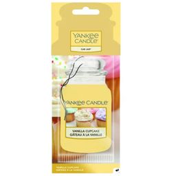 Yankee Candle Car Jar Paper Vanilla Cupcake