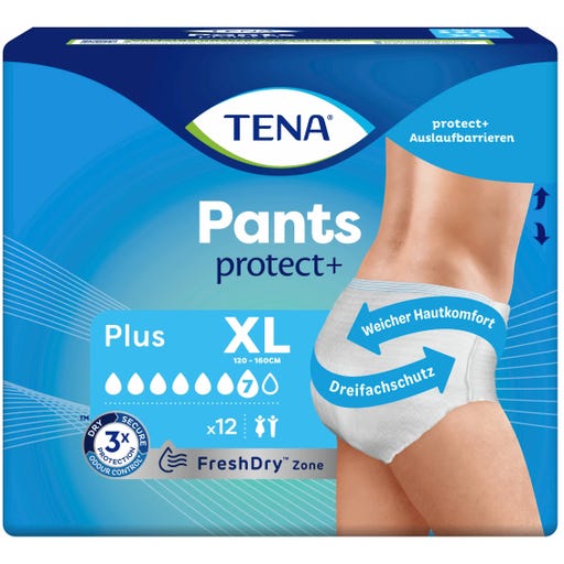 Tena Pants Protect+, Weiß - Größe XL