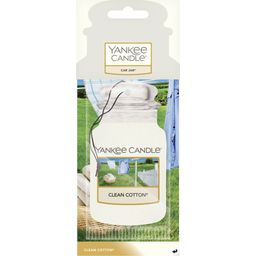 Yankee Candle Car Jar Paper Clean Cotton