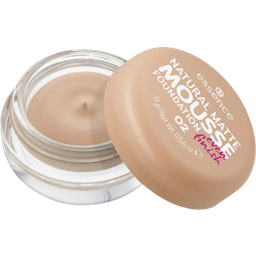 essence Natural Matte Mousse Foundation - 02 - matt beige