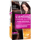 Casting Crème Gloss odsevni preliv za lase - 323 temna čokolada