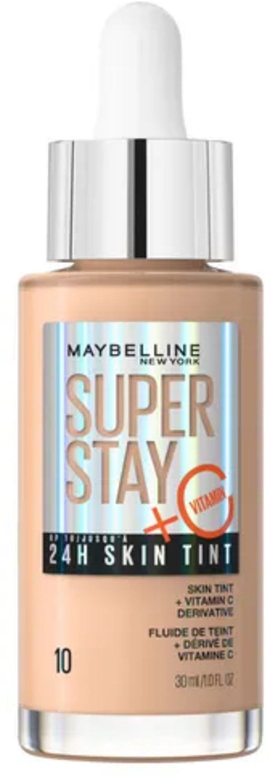 MAYBELLINE Super Stay 24H Skin Tint - 10 - Ivory