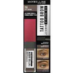 MAYBELLINE Tattoo Studio Augenbrauengel - 255 - soft brown