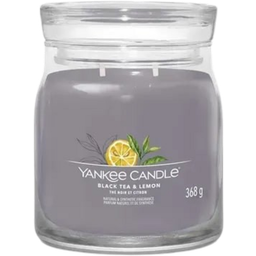 Signature Jar Black Tea & Lemon Scented Candle - Medium