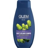 GLEM MEN Strength & Volume, szampon do włosów z chmielem