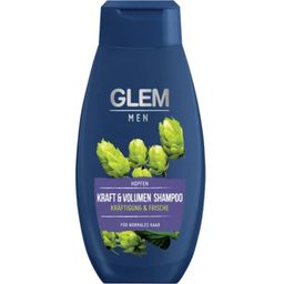 GLEM MEN Strength & Volume, szampon do włosów z chmielem - 350 ml