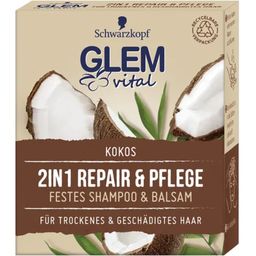 Schwarzkopf GLEM vital Festes Shampoo & Balsam Kokos - 60 ml