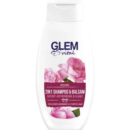 Schwarzkopf GLEM vital 2in1 Shampoo & Balsam Rosenöl - 350 ml