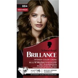 Schwarzkopf Brillance - Crema Colorante - 884 castaño cacao