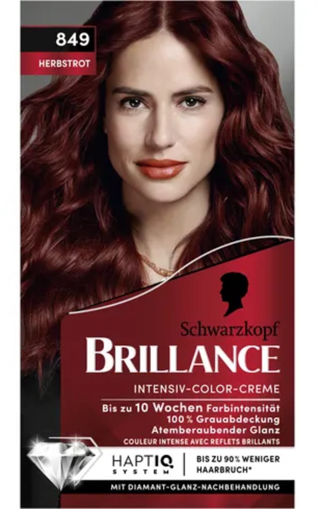 Brillance Intensive Colour Cream Haarkleuring - 849 Herfstrood