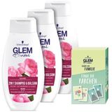 GLEM vital 2-in-1 Shampoo & Balm Rose Oil Set