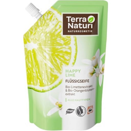 Terra Naturi Flüssigseife Happy Lime Nachfüllpack - 500 ml