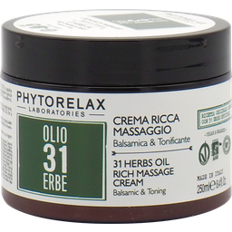 PHYTORELAX LABORATORIES 31 Herbs Oil Rich Massage Body Cream