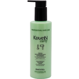 Keratin Curly Anti-Frizz Curl Definition Cream - 200 ml